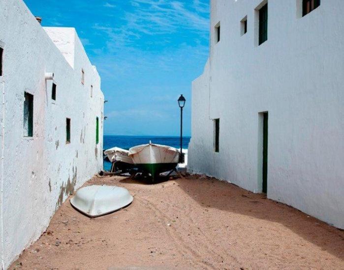 Ferienwohnung Casa Rosa Famara Exterior foto